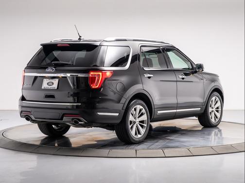 AGATE BLACK METALLIC 2019 Ford Explorer Limited