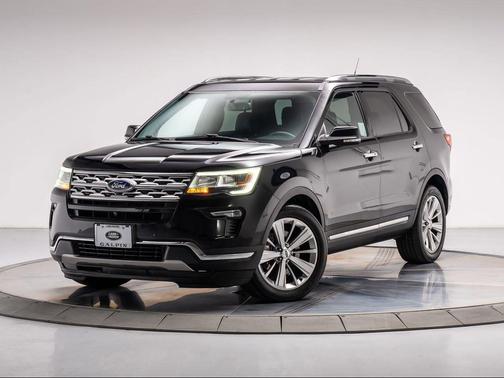 AGATE BLACK METALLIC 2019 Ford Explorer Limited