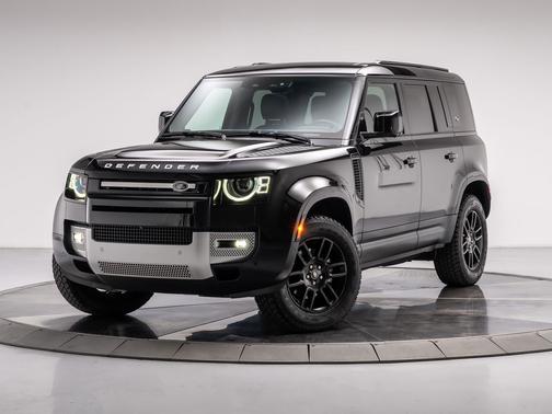 Santorini Black Metallic 2023 Land Rover Defender 110 S