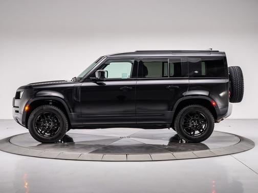 Santorini Black Metallic 2023 Land Rover Defender 110 S