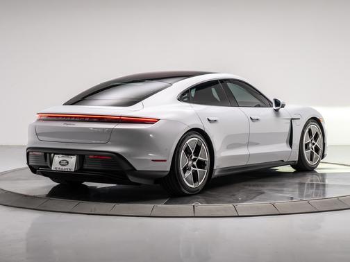 Ice Gray Metallic 2025 Porsche Taycan Base