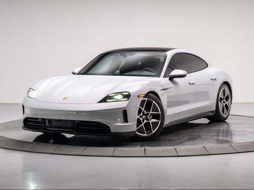 Ice Gray Metallic 2025 Porsche Taycan Base