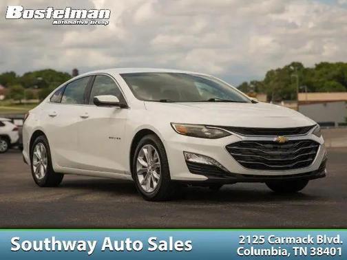 Summit White 2022 Chevrolet Malibu FWD LT