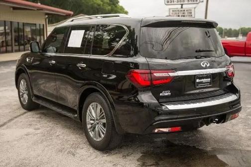 Black Obsidian 2021 INFINITI QX80 Luxe