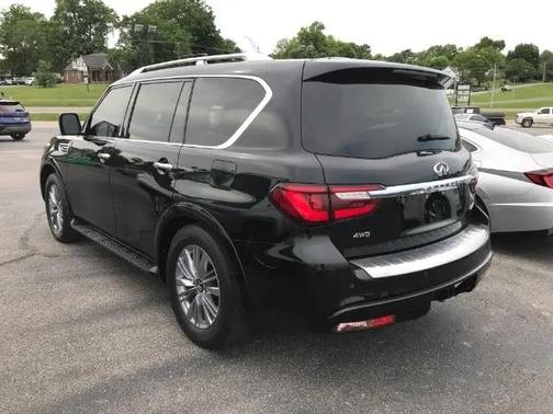 Black Obsidian 2021 INFINITI QX80 Luxe