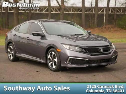 Modern Steel Metallic 2020 Honda Civic LX