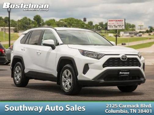 Super White 2021 Toyota RAV4 LE