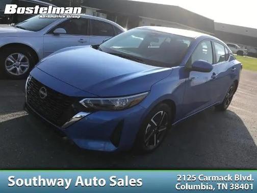 Electric Blue Metallic 2024 Nissan Sentra SV