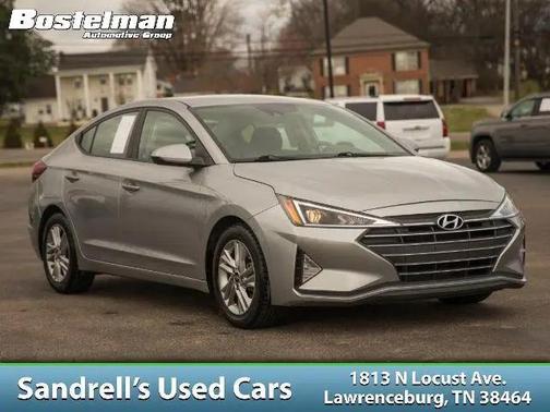 Stellar Silver 2020 Hyundai ELANTRA SEL