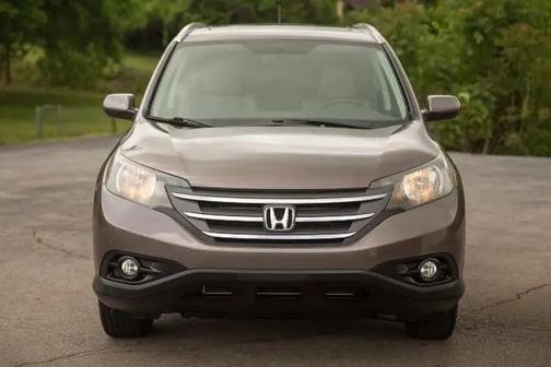 Urban Titanium Metallic 2014 Honda CR-V EX-L