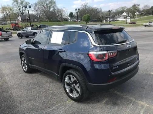 Jazz Blue Pearlcoat 2018 Jeep Compass Limited