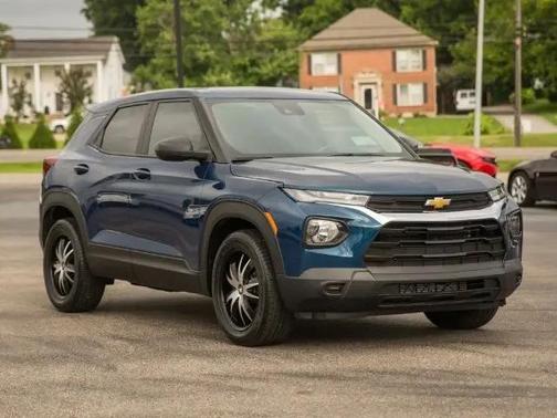 Pacific Blue Metallic 2021 Chevrolet Trailblazer LS