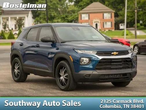 Pacific Blue Metallic 2021 Chevrolet Trailblazer LS