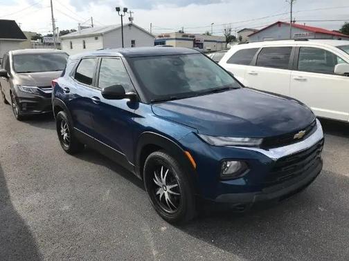 Pacific Blue Metallic 2021 Chevrolet Trailblazer LS