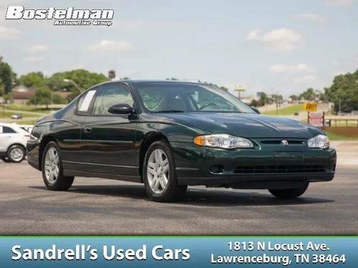 Medium Green Pearl 2002 Chevrolet Monte Carlo LS