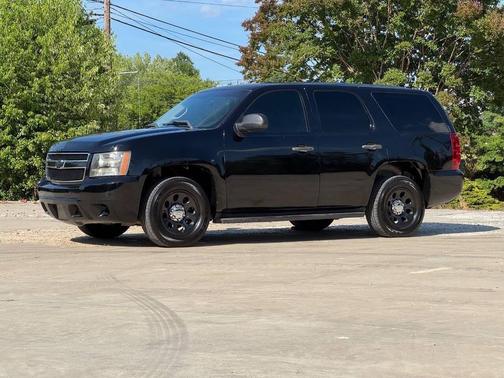 Black 2009 Chevrolet Tahoe Police