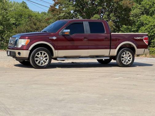 Royal Red Metallic/Pueblo Gold Metallic 2010 Ford F-150 SuperCrew