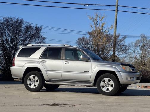 Silver 2004 Toyota 4Runner Limited