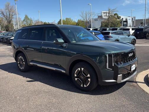 Black Jade Green 2027 Kia Telluride Hybrid EX