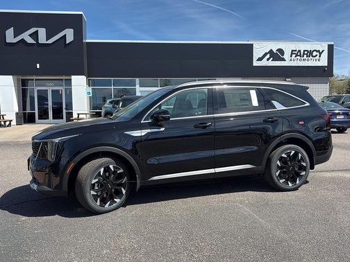 Ebony Black 2026 Kia Sorento EX