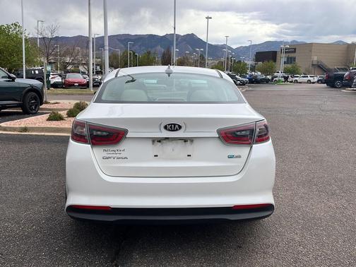 Snow White Pearl 2015 Kia Optima Hybrid Base