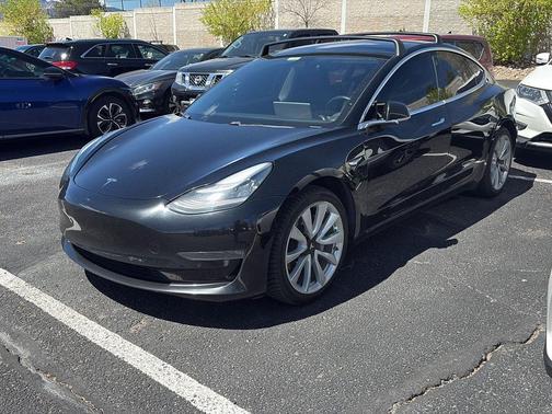 Solid Black 2019 Tesla Model 3 Long Range