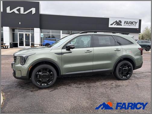 Jungle Green 2026 Kia Sorento SX