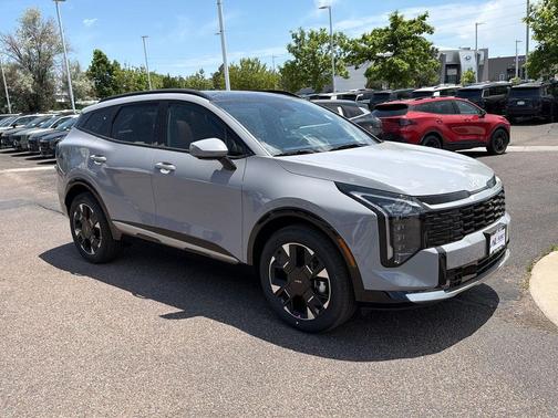 Wolf Gray 2026 Kia Sportage Hybrid SX-Prestige
