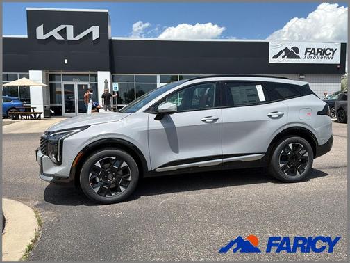 Wolf Gray 2026 Kia Sportage Hybrid SX-Prestige