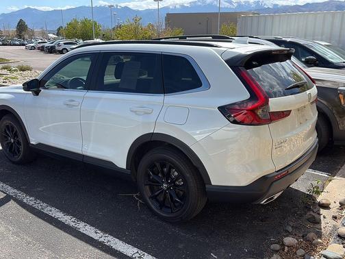 Platinum White Pearl 2024 Honda CR-V Hybrid Sport AWD