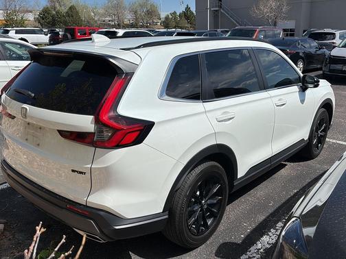 Platinum White Pearl 2024 Honda CR-V Hybrid Sport AWD