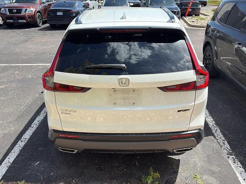 Platinum White Pearl 2024 Honda CR-V Hybrid Sport AWD