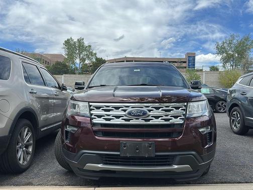 Burgundy Velvet Metallic Tinted Clearcoat 2018 Ford Explorer XLT