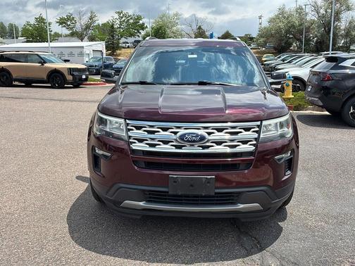 Burgundy Velvet Metallic Tinted Clearcoat 2018 Ford Explorer XLT
