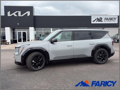 Wolf Gray 2026 Kia EV9 Land