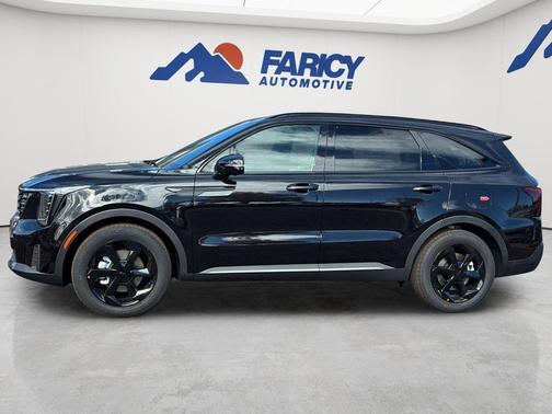 Aurora Black 2026 Kia Sorento Hybrid SX Prestige