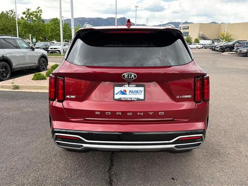 Passion Red Tintcoat 2021 Kia Sorento SX