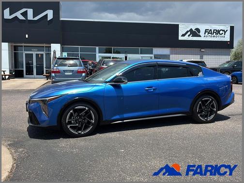 Wave Blue 2025 Kia K4 GT-Line