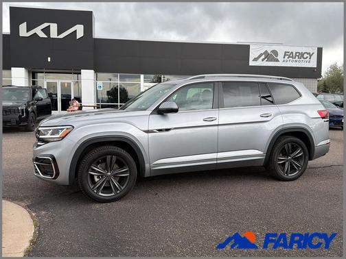 Pyrite Silver Metallic 2022 Volkswagen Atlas 3.6L SEL