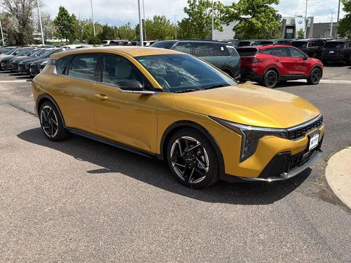 Sparkling Yellow 2026 Kia K4 GT-Line