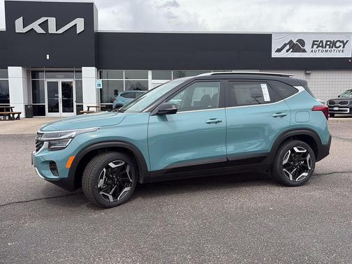 Pluton Blue/Black Roof 2026 Kia Seltos SX