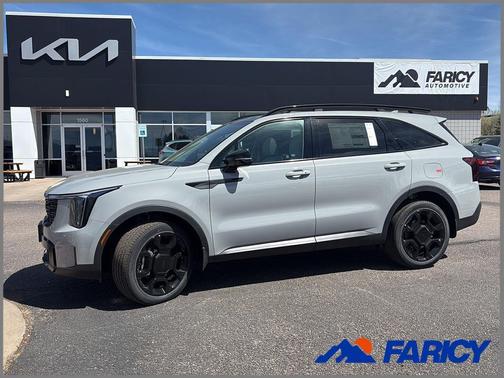 Wolf Gray 2026 Kia Sorento EX
