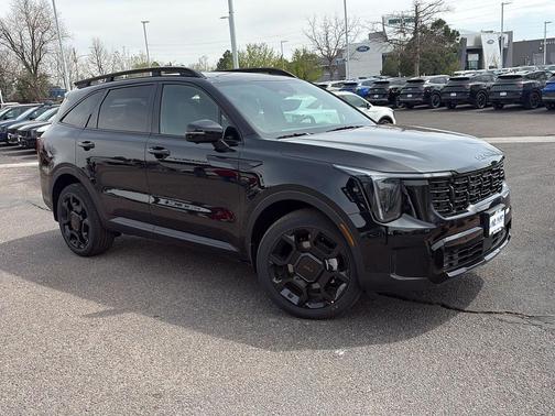 Ebony Black 2026 Kia Sorento SX