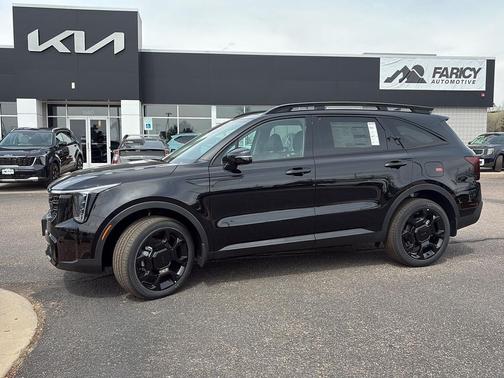 Ebony Black 2026 Kia Sorento EX