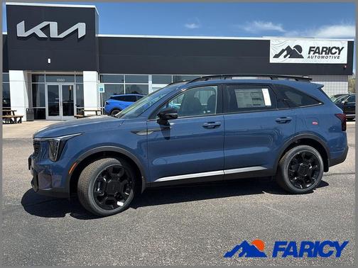 Midnight Lake Blue 2026 Kia Sorento EX