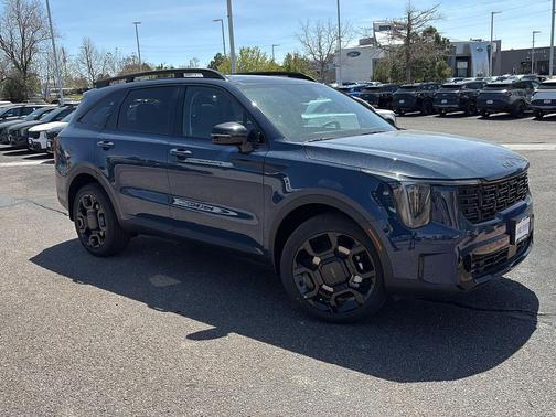 Midnight Lake Blue 2026 Kia Sorento EX