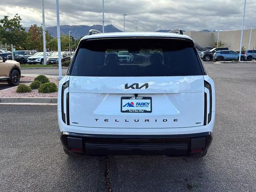 Glacial White Pearl 2027 Kia Telluride Hybrid X-Line SX