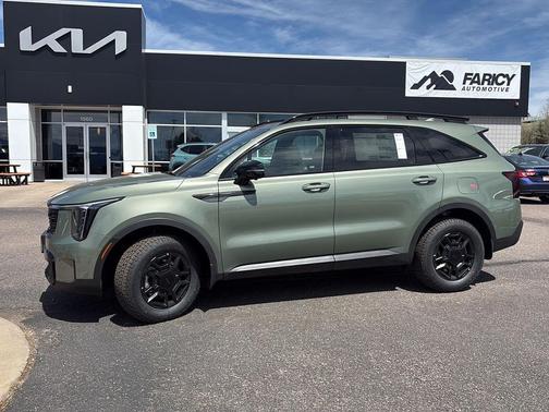 Jungle Green 2026 Kia Sorento SX