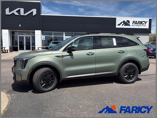 Jungle Green 2026 Kia Sorento SX