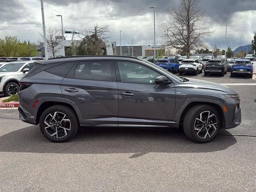 Titan Gray 2025 Hyundai TUCSON Hybrid N Line